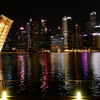 Night view of Marina Bay