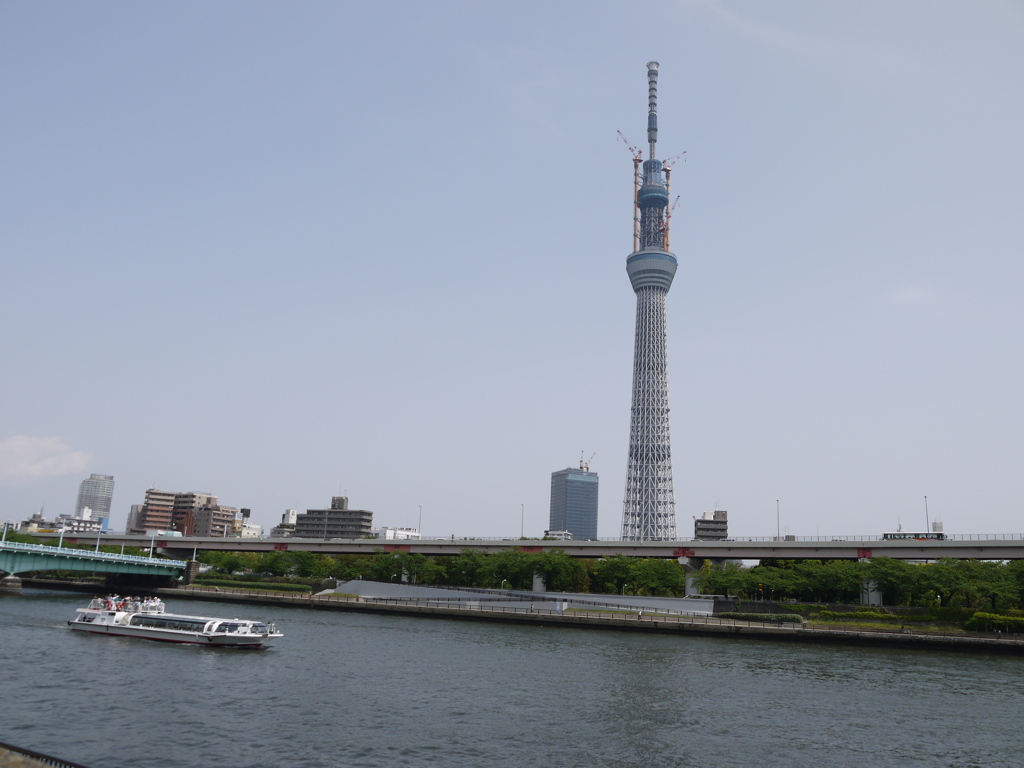 浅草寺とスカイツリー３