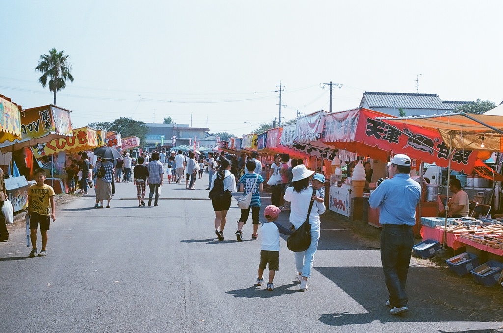 いざお祭りへ