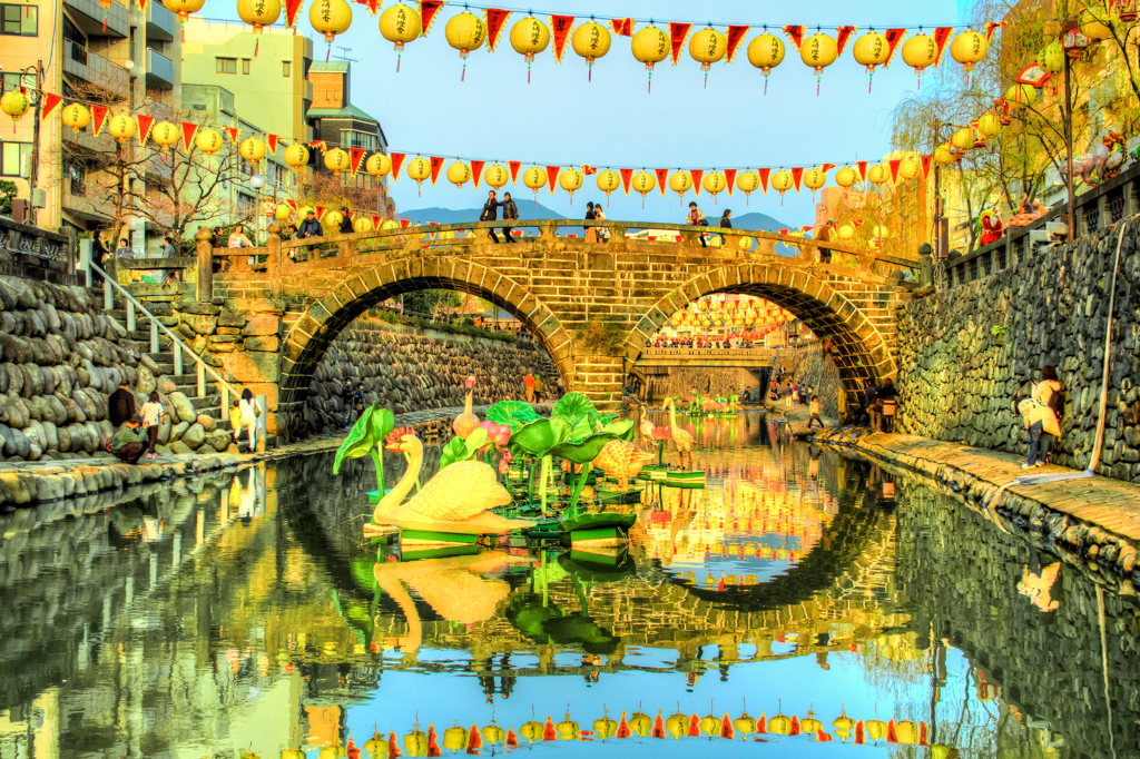 長崎ランタンフェスティバルの光景