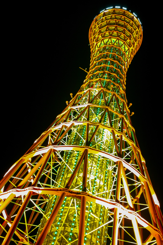 Colorful tower