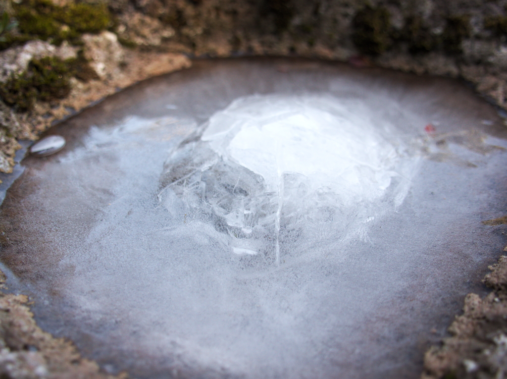 氷の山