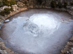 氷の山