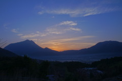 sunrise @Yufuin 01