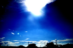 太陽の下