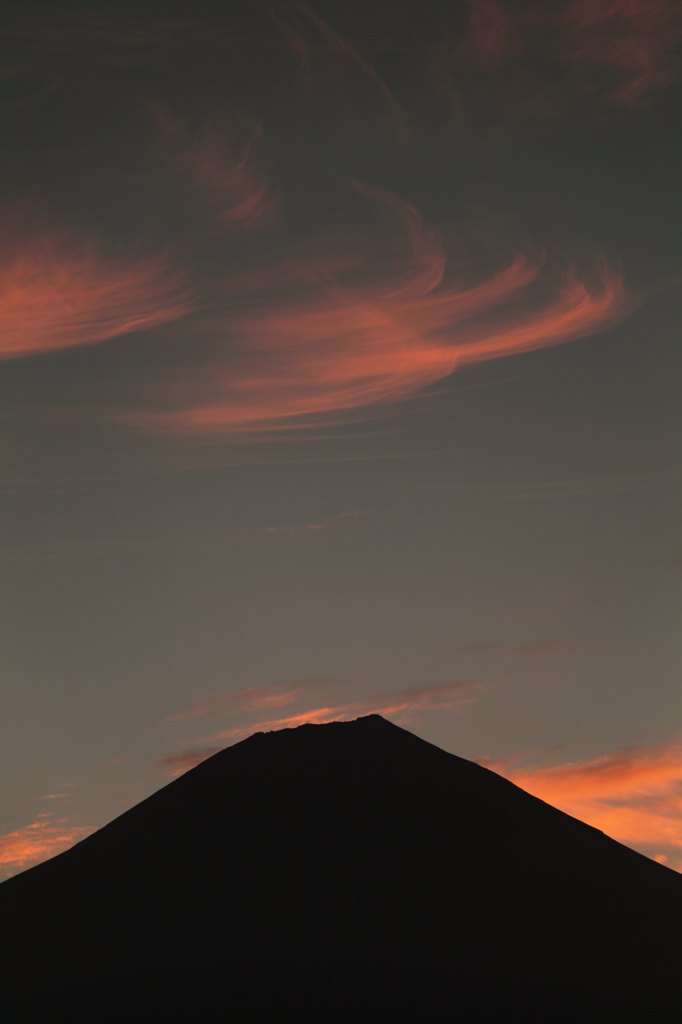富士　夜明け