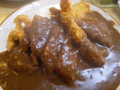 シーフードフライカレー