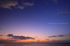 purple sky