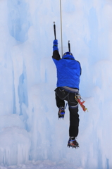 ice climing