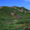 山小屋のある風景　～　火口原の小さな小屋　～