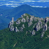 奇岩の山