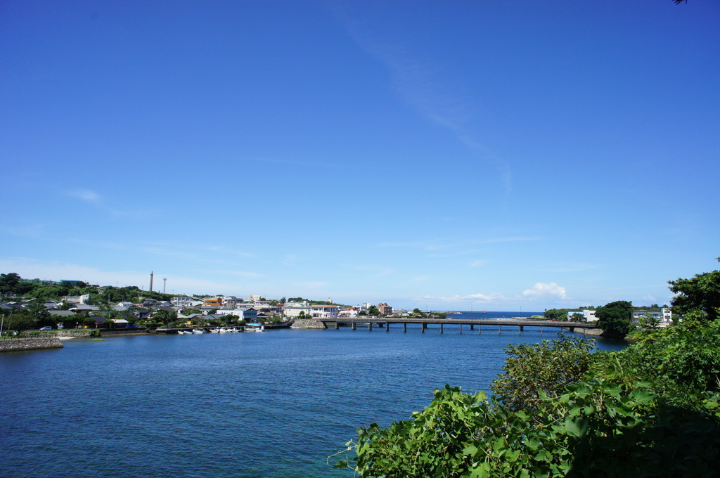 河口近く