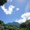 山と雲と
