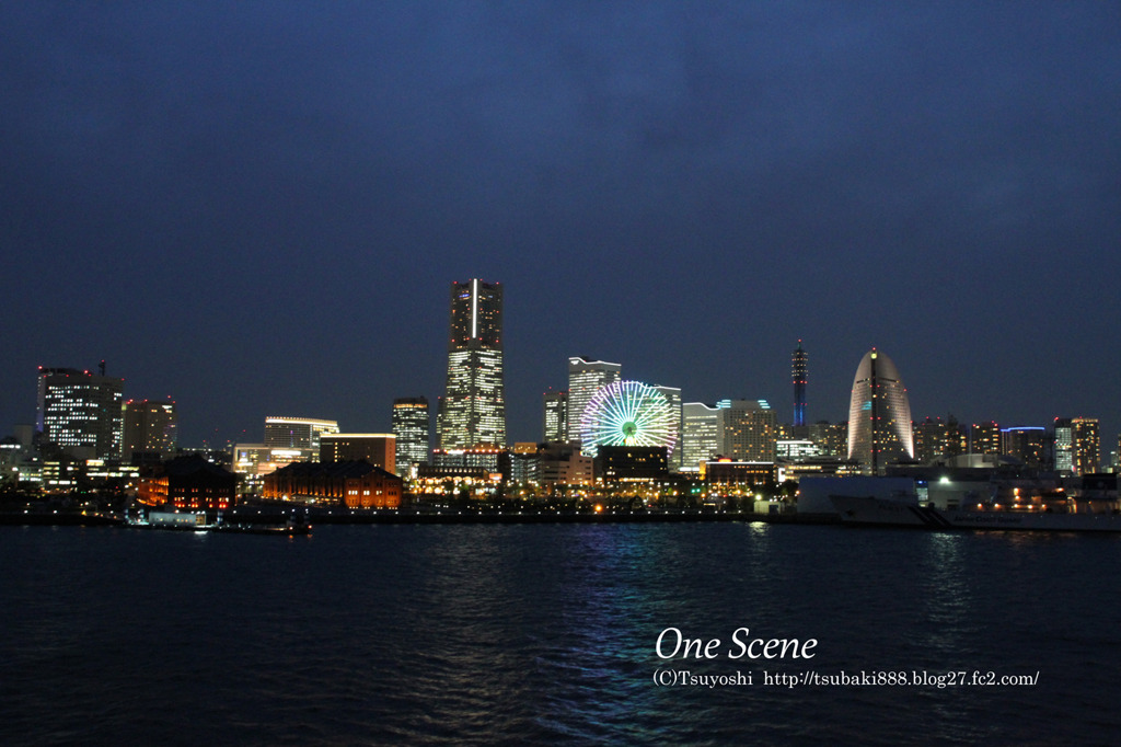 風景写真　横浜　みなとみらい