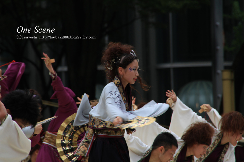 風景写真　名古屋　にっぽんど真ん中祭り