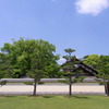 薬師寺の中の風景。