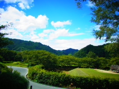 飛鳥の空。