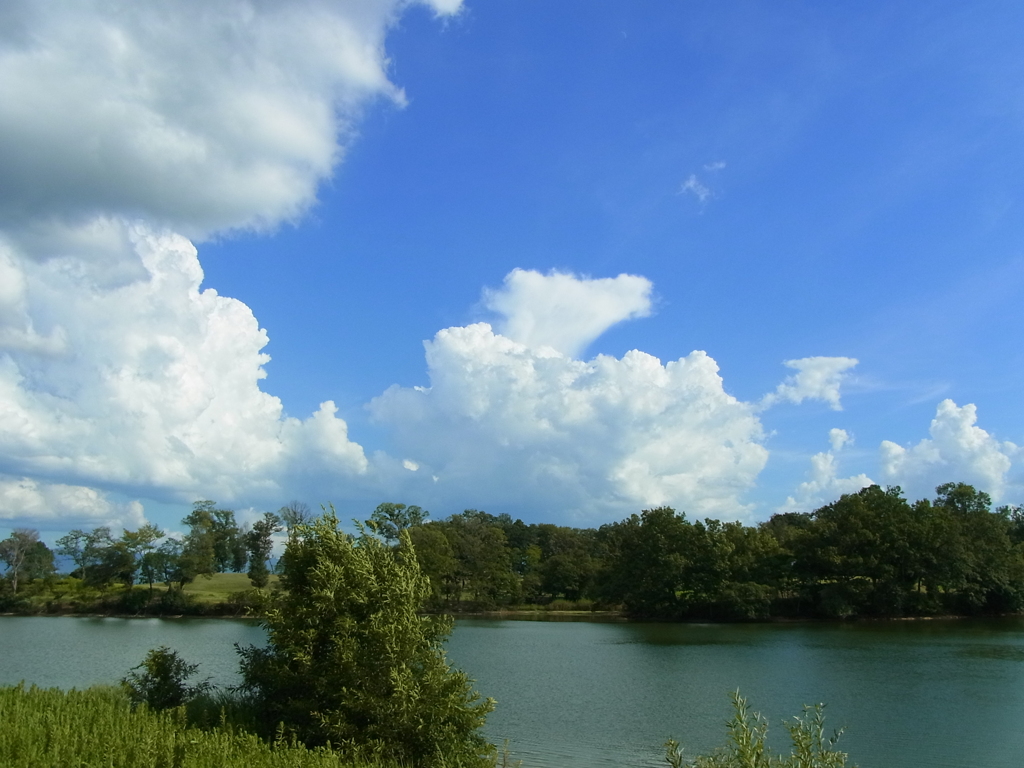 馬見の空。