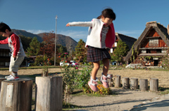 遺産でジャンプ