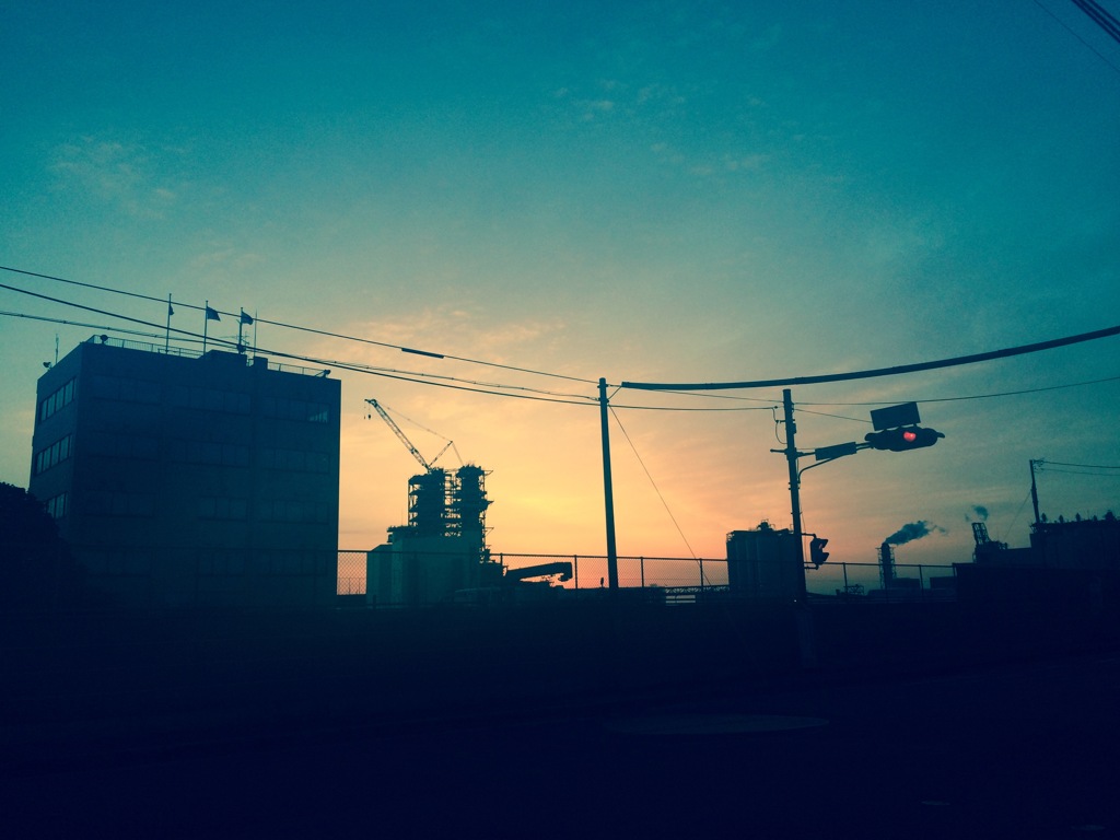 夜明け