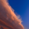 雨上がりの夕空再び