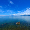 真夏の湖景