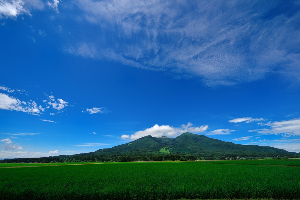 ひんやりと青空