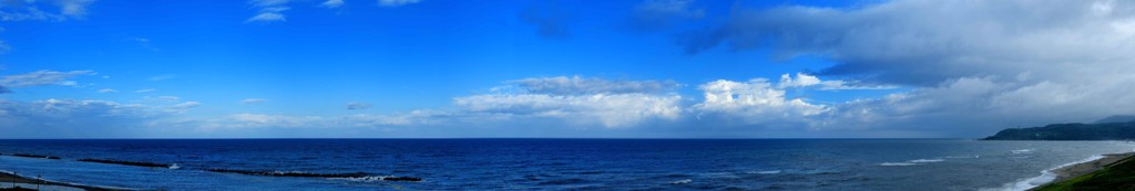 雨雲去りて