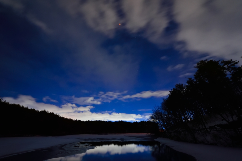 月が赤銅色に輝いた夜(改)