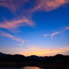 夕焼け雲模様