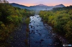 裏から磐梯山