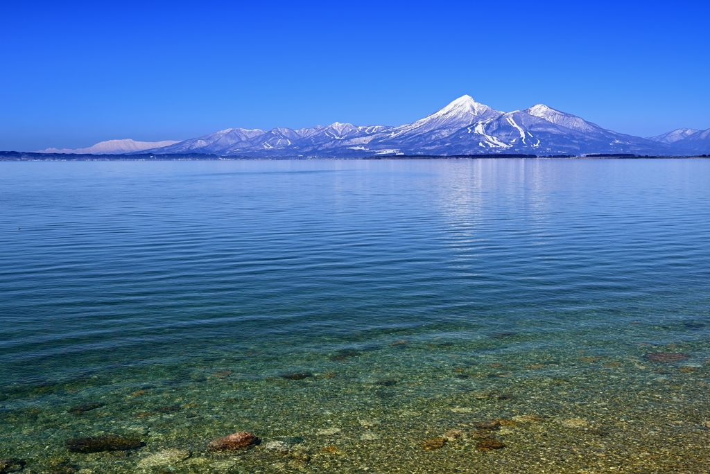 定点観測46　雪解け水