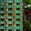 coin locker in the myouryuji temple