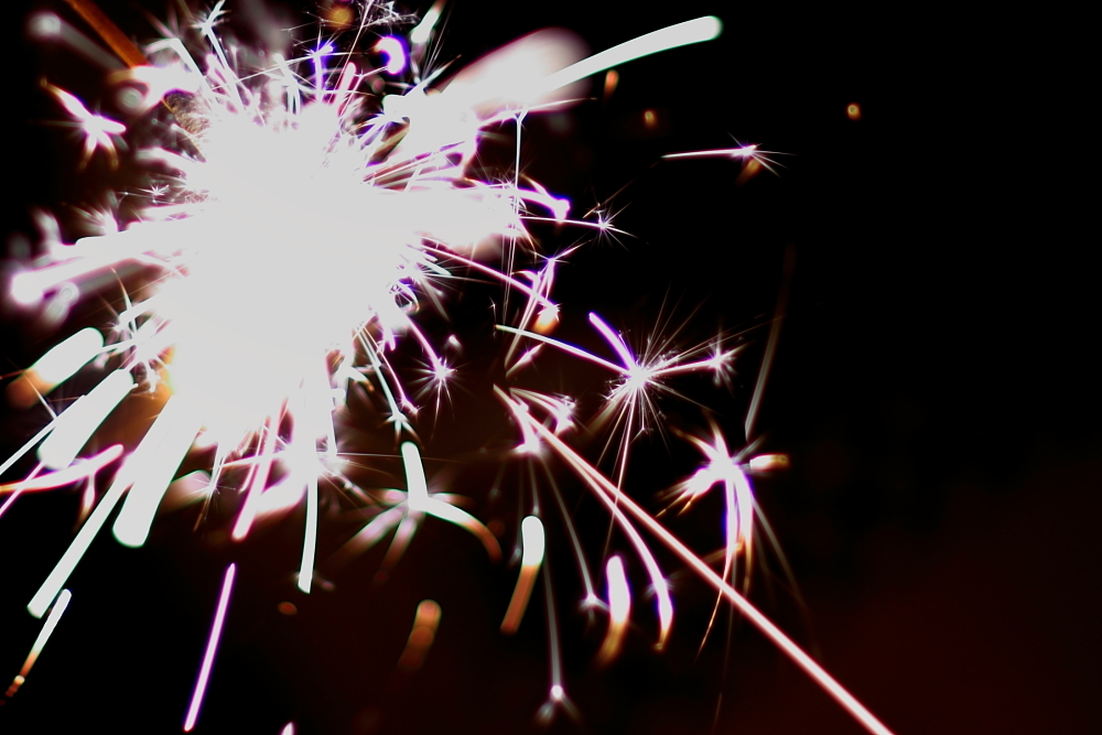 hand held fireworks