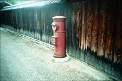 近江五箇荘にて　（トイカメラ）