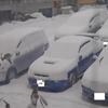インプに積雪