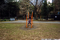 東京ジャンク　二枚の写真（公園） II