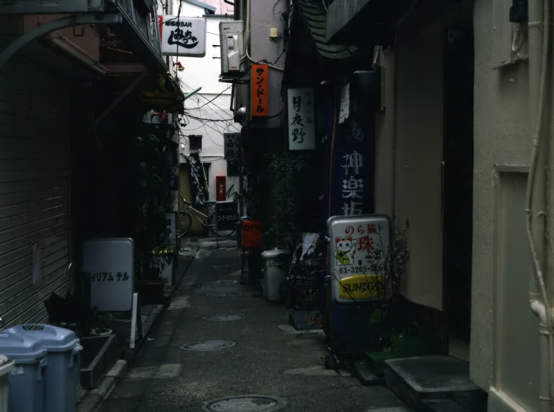 東京645　路地（神楽坂）