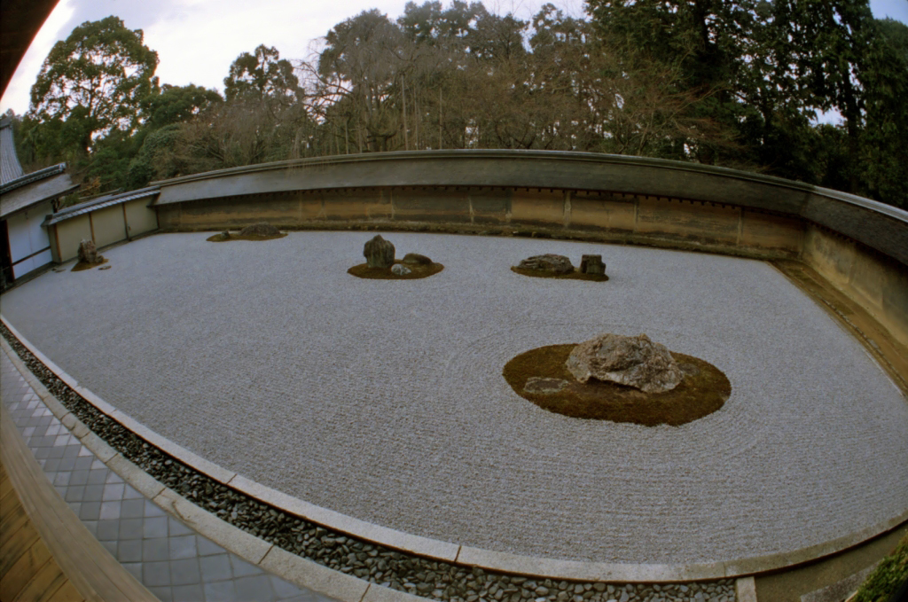 フィッシュアイ京都　石庭 ii