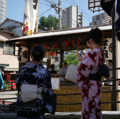 ブロニカと夏　佃の祭り iii