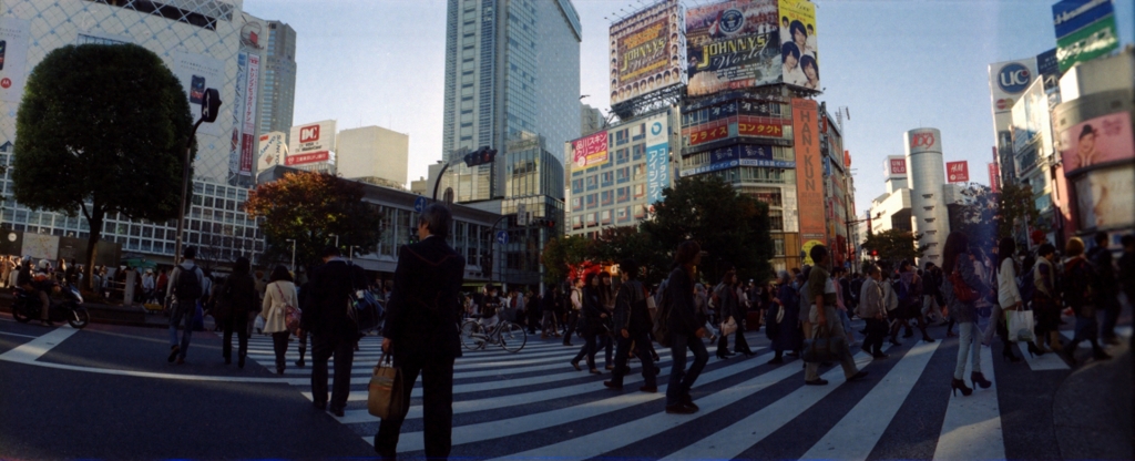 東京パノラマ紀行　渋谷、スクランブル交差点