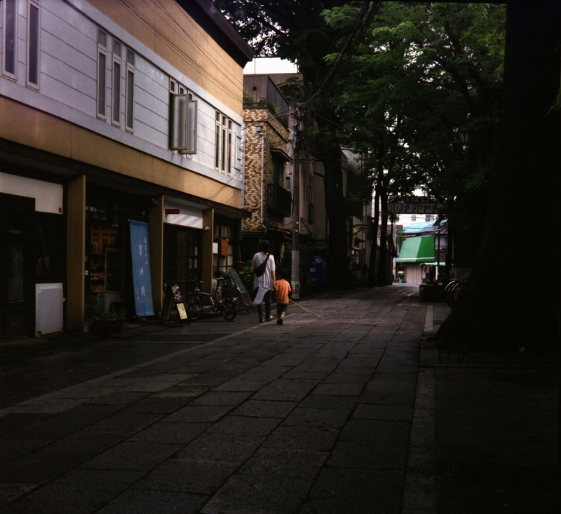 東京二眼旅行　帰り道