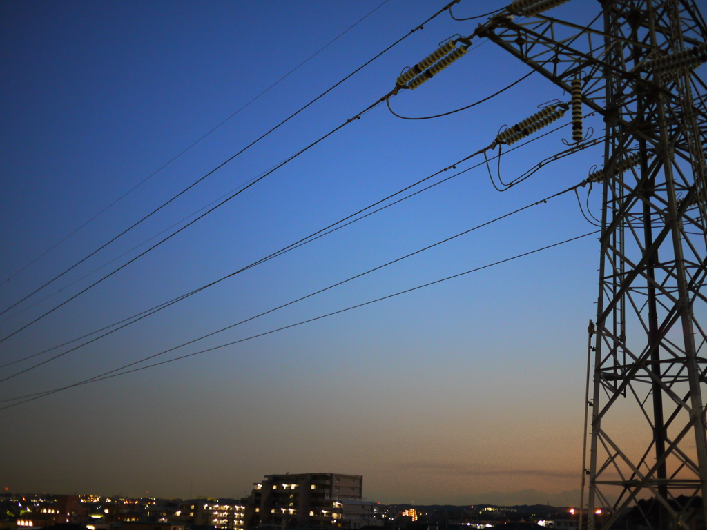 我が家からの眺め