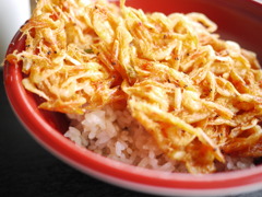 桜海老のかき揚げ丼