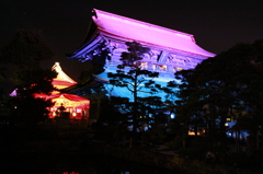 夜の善光寺