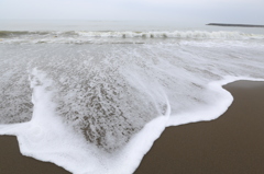 高波の為海入れません
