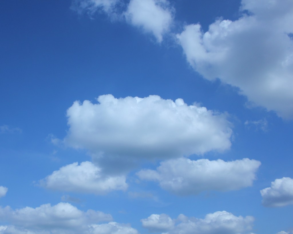 ふわっふわの雲
