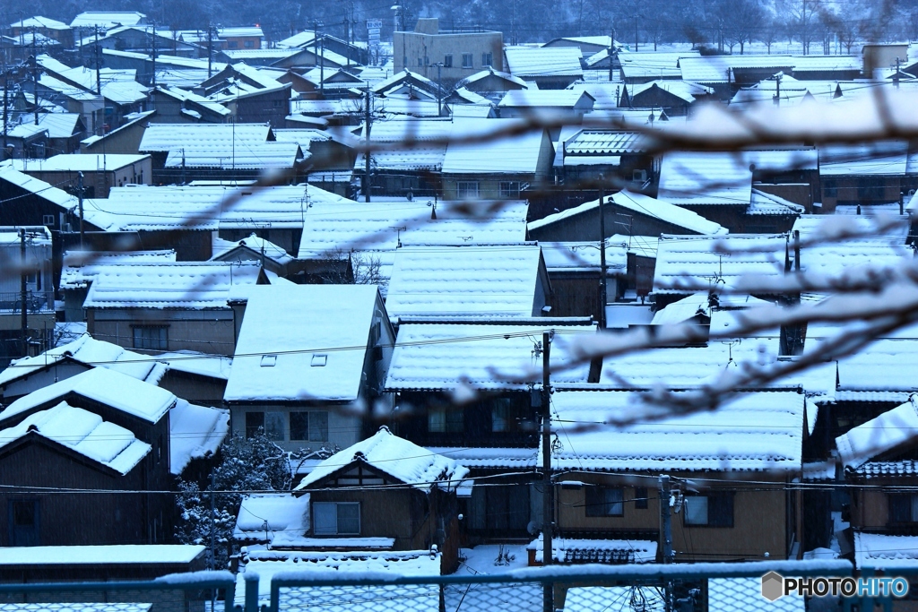 雪の町