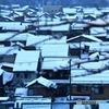 雪の町