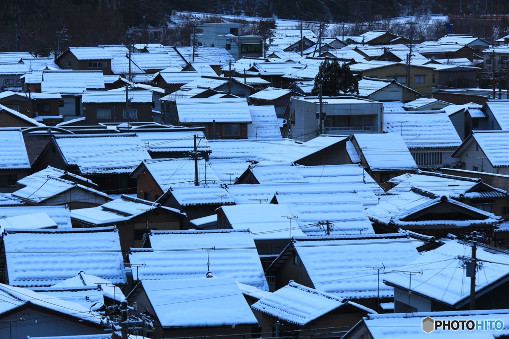 雪の町